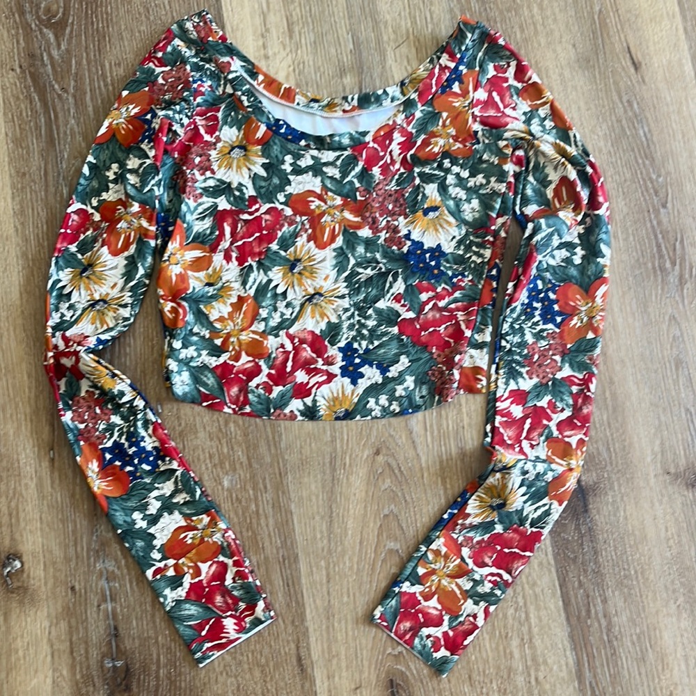 Boys+Arrows Floral Churchill Swim Top